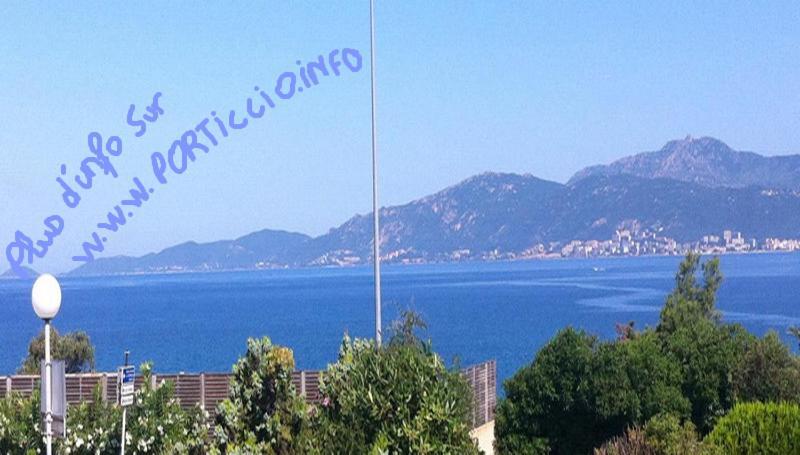 Vue Mer Panoramique Plage 50M Porticcio Corse Bagian luar foto