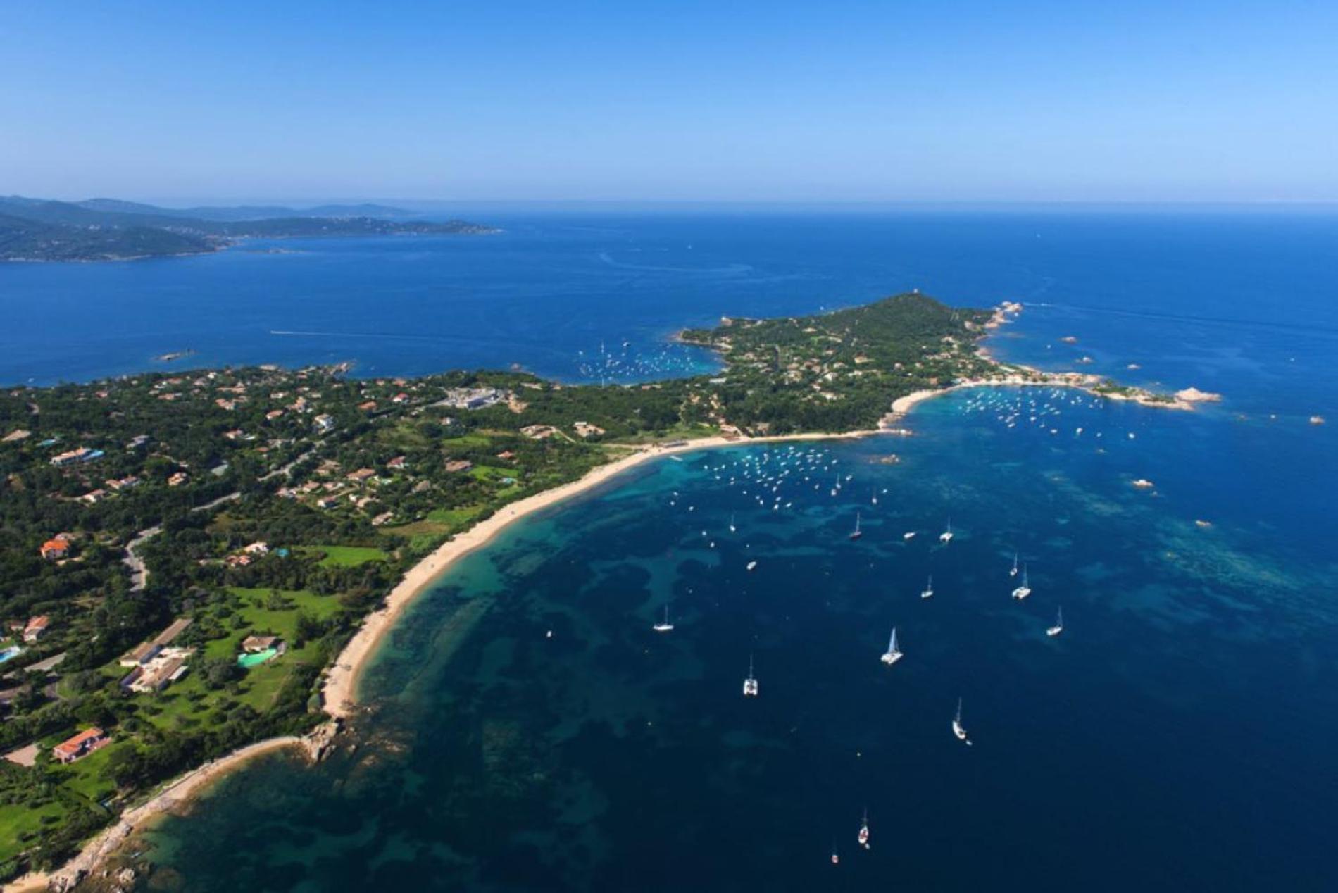 Vue Mer Panoramique Plage 50M Porticcio Corse Bagian luar foto