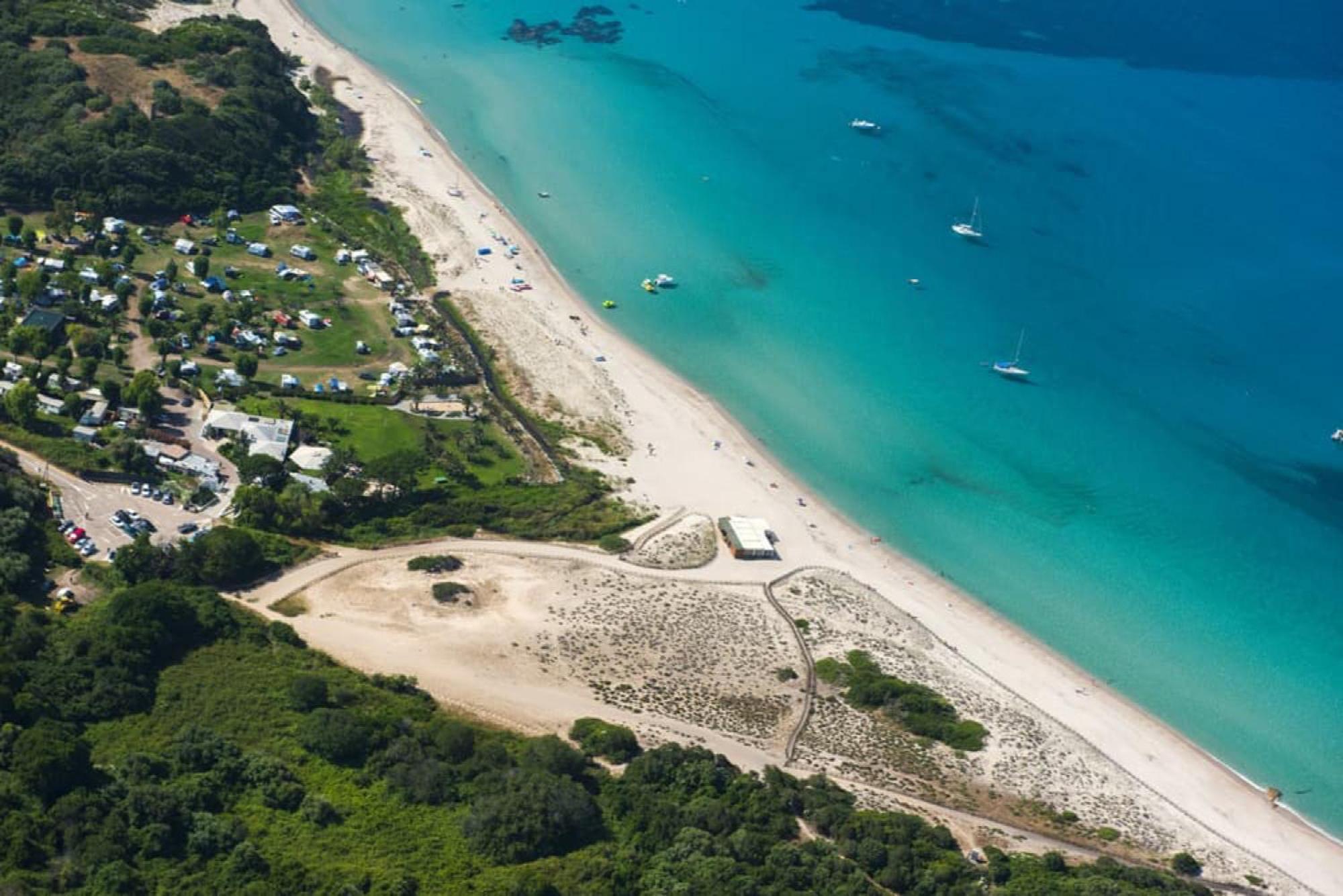Vue Mer Panoramique Plage 50M Porticcio Corse Bagian luar foto