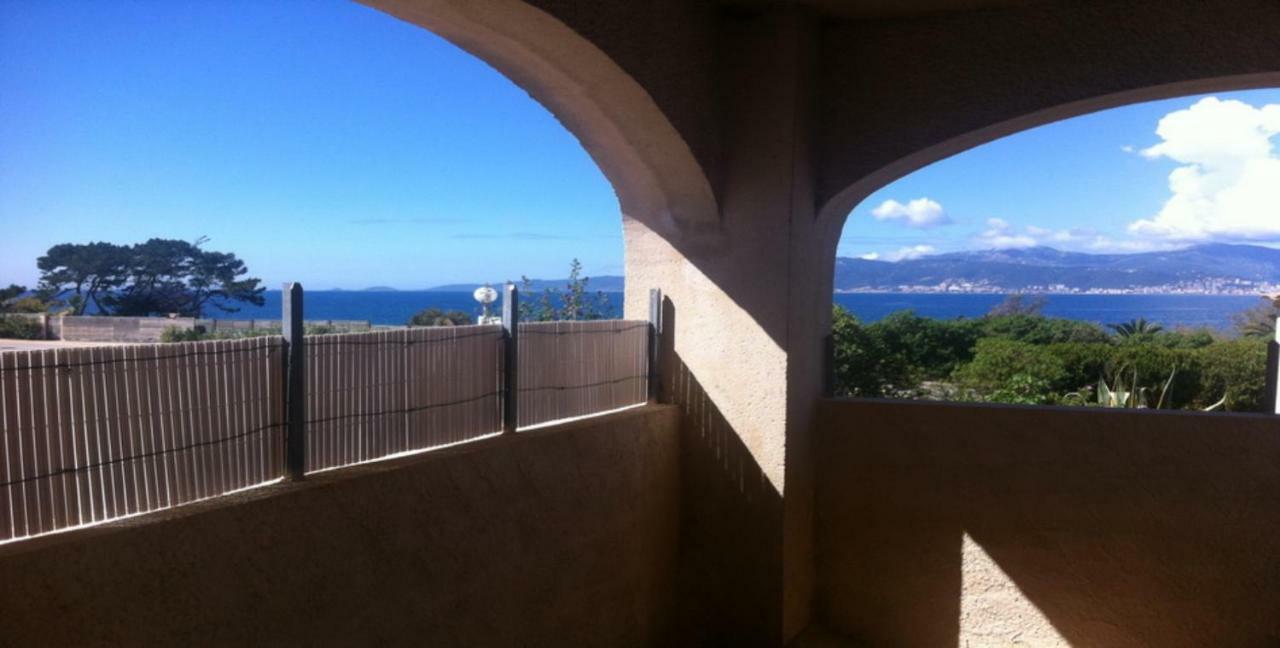 Vue Mer Panoramique Plage 50M Porticcio Corse Bagian luar foto